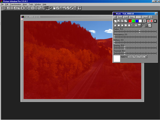 masking step 3